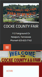 Mobile Screenshot of cockecountyfair.com
